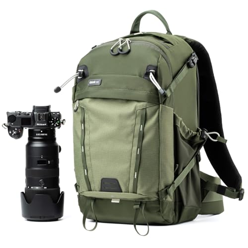 Think Tank BackLight 18L Camera Daypack Backpack for DSLR, Mirrorless, Photography and Video - Montane Green - color: Montane Green, size: 18 Liters