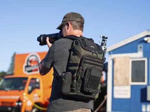 Think Tank DarkLight 14L Tactical Camera Backpack (Montane Green) - color: Montane Green, size: 14 liters