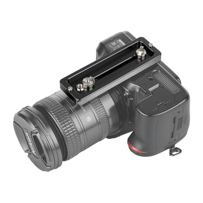 CAMVATE 120mm Quick Release Plate with 1/4"-20 and 3/8"-16 Mounting Screw | Compatible with Arca Swiss for Long Lens Tripod Foot Extension