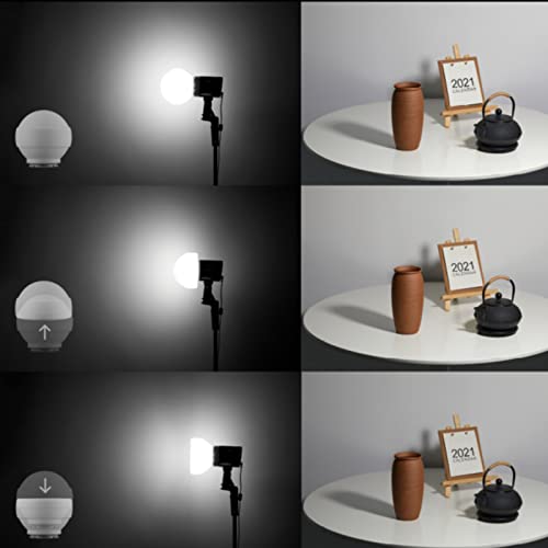 Godox ML-CD15 Flash Diffuser w/3 adapters, Diffusion Dome Light Modifier | for Godox V1S V1C V1N V1F V1O V860III V860II V850III TT685II TT600 TT685 AD200 AD200PRO AD300PRO AD400PRO ML30 ML60 ML60BI