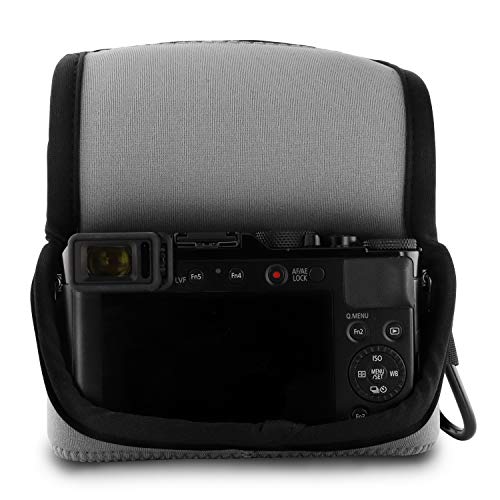 MegaGear MG1580 Leica D-Lux 7 Ultra Light Neoprene Camera Case - Gray, PU Leather - color: Gray, size: One Size