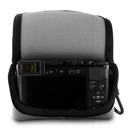 MegaGear MG1580 Leica D-Lux 7 Ultra Light Neoprene Camera Case - Gray, PU Leather - color: Gray, size: One Size