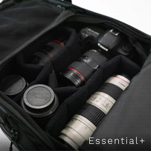 WANDRD Essential Deep Camera Cube: Weather-Resistant Protective Camera Organizer with Customizable Dividers & Side Access - Fits PRVKE 41L - size: Essential Deep