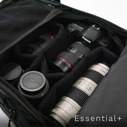 WANDRD Essential Deep Camera Cube: Weather-Resistant Protective Camera Organizer with Customizable Dividers & Side Access - Fits PRVKE 41L - size: Essential Deep