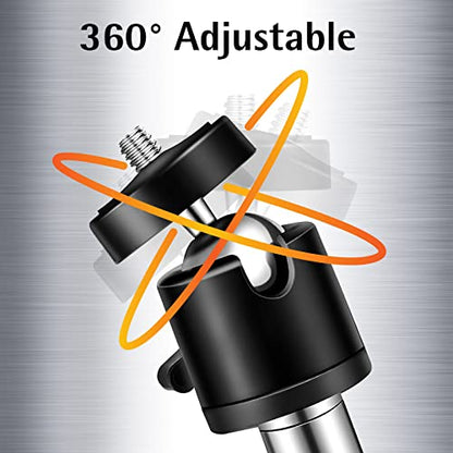 Game & Trail Camera Mount, Thickened Collapsible Multifunctional Stainless Steel Bracket, 360° Adjustable Universal Screw Connection 1/4''-20 (6mm), for Hunting Cameras, Solar Panels, etc. - color: 1 Pack