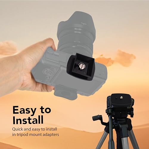 Foto&Tech 2 Pieces A73 Tripod Quick Release Plate Camera Adapter Tripod Velbon CX-444 CX-888 CX-460 CX-460mini CX-470 CX-570 CX-690, DF-50 Sony VCT-D580RM VCT-D680RM VCT-R640, VCT-60AV, VCT-80AV - size: a73