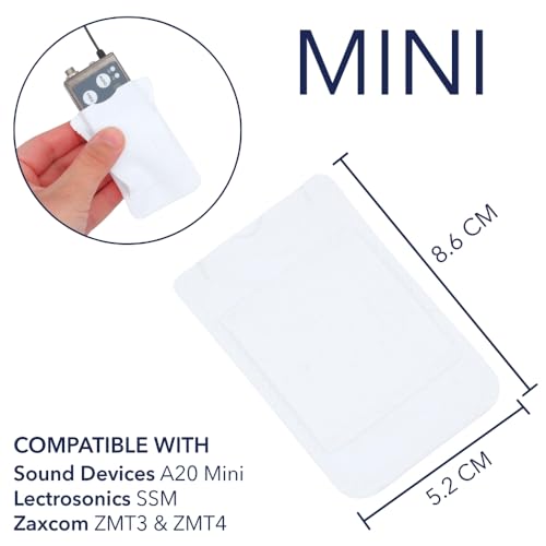 URSA Belt Pouch with Clip for Transmitters, Mini - White - color: White, size: Mini