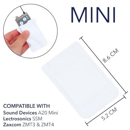 URSA Belt Pouch with Clip for Transmitters, Mini - White - color: White, size: Mini