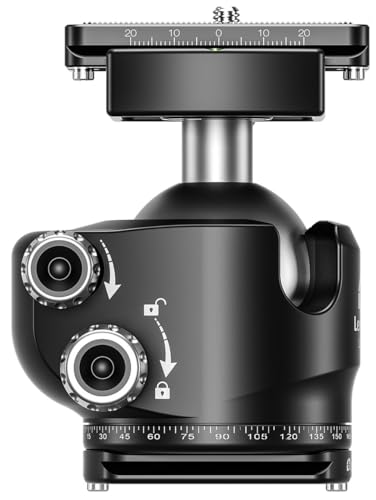 Leofoto P Series QR Base Plates, Quick Link Head Base, Anti-Twist Screws, Arca Compatible (P-LH47) - size: P-LH47