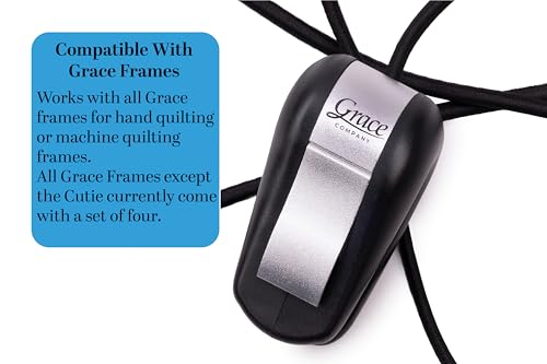 Grace Bungee Clamps, Fabric Clips for Longarm Quilting Frames