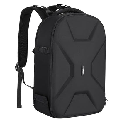 MOSISO Camera Backpack, DSLR/SLR/Mirrorless Photography Backpack, Camera Bag with Tripod Holder&15.6 inch Laptop Compartment&Rain Cover Compatible with Canon/Nikon/Sony/DJI Mavic Drone, Black - color: Black