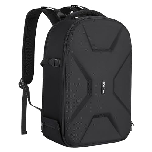 MOSISO Camera Backpack, DSLR/SLR/Mirrorless Photography Backpack, Camera Bag with Tripod Holder&15.6 inch Laptop Compartment&Rain Cover Compatible with Canon/Nikon/Sony/DJI Mavic Drone, Black - color: Black