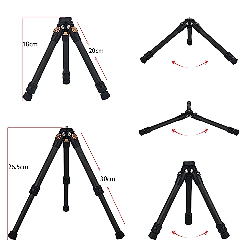 Mini Carbon Fiber Tripod Desktop Tabletop Stand Tripod for Insta360 Insta 360 x5 x4 x3 x2 x Sport Camera Accessories（Blue） - color: Blue