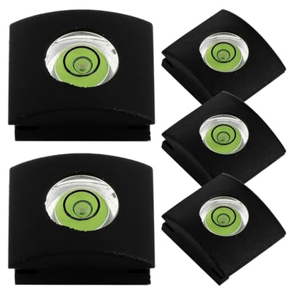 5pcs Hot Shoe Mount Camera Stabilizer Spirit Level for Digital Camera Flashlight Enhance Stability and Accuracy