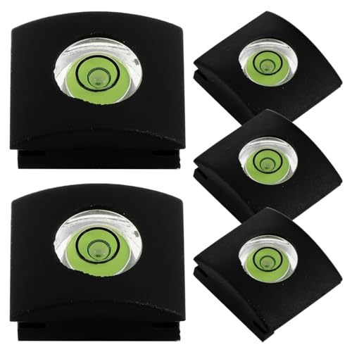 5pcs Hot Shoe Mount Camera Stabilizer Spirit Level for Digital Camera Flashlight Enhance Stability and Accuracy