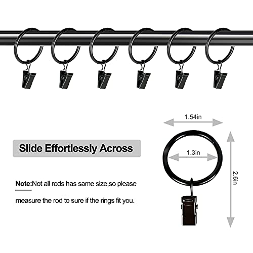FUDESY Backdrop Clips Clamps - 14 Packs, Include 4 Heavy Duty Spring Clamps, 6 Curtain Clips Backdrop Rings, 4 Background Clips Holder for Photography Backdrop Stand, Photo Studio