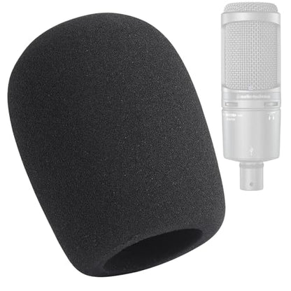 Microphone Covers Foam 1-Pack, High Density Foam Mic Windshield Pop for Mic Condenser Microphone - size: Large
