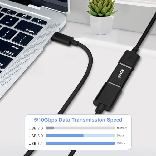 USB 3.0 Male to USB3.0 Female Adapter (2 Pack), OTG 3.0 USB A to 3.0 USB-A Expander Connector USBA Extender Connection or Data Cable Extension, USB3.0 Converter Adapters - style: 3.0Male-3.0Female