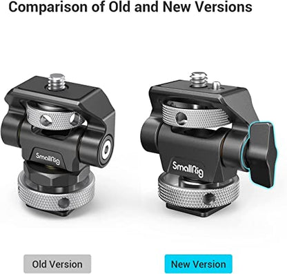 SmallRig Field Monitor Mount Holder Swivel and Tilt Adjustable with Cold Shoe Mount for 5" and 7" Monitor - style: Cold Shoe