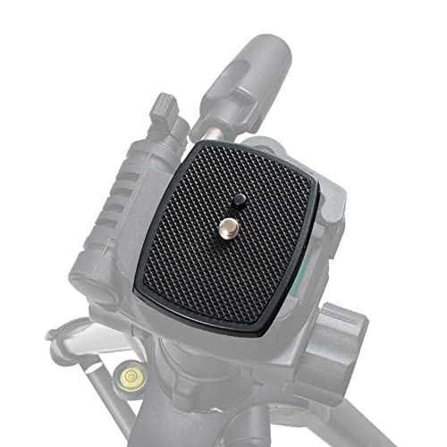 35mm Tripod Quick Release Plate Camera Mount Adapter Replacement for Sunpak 7000TM 7001TM 6400UT 8001UT TG-P60T MX1000 (Pack of 2)