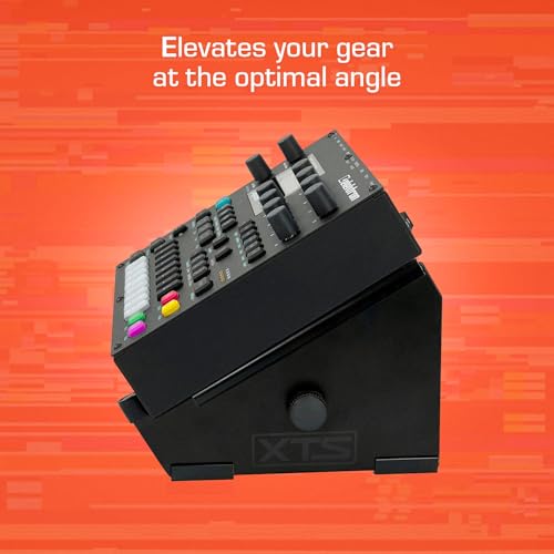 ANALOG CASES XTS Desktop Stand, 6.6" - 10.4" Size for Audio Interface/Pedal/MIDI Controller/Synth/Sampler, Fits Elektron Digitakt/Teenage Engineering EP-133 KO 2 / Akai MPK Mini and more - size: Small