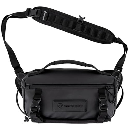 WANDRD ROGUE V1 6L Sling: Compact Camera Sling and Crossbody Bag with Fast Access, 3-Way Carry– Lightweight Everyday Bag Great for Travel, Photography, and Daily Use (Black) - color: Black