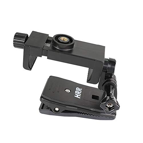 Backpack Clip Mount with Phone Holder Accessories for GoPro Hero 13 12 11 10 9 8 7 6 5 Black Akaso Sony Action Camera and iPhone Samsung Smartphones,Outdoor First View Live Video Shooting