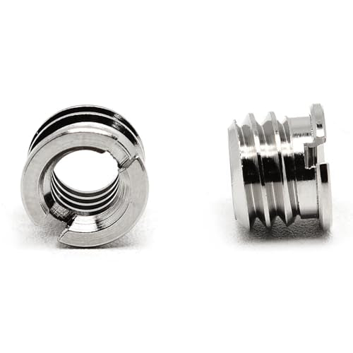 Surf turtle 1/4"-20 Female to 3/8"-16 Male Tripod Thread Adapter,Reducer Bushing Convert Screw Adapter for DSLR Camera Camcorder Monopod Stand (12 Pack)