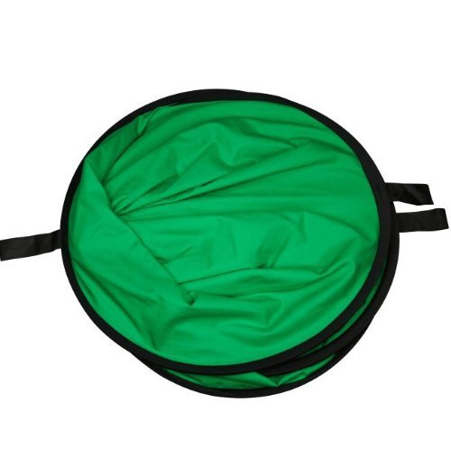 Fancierstudio 2 in 1 Chromakey Green Screen Chromakey Blue Screen Collapsible Backdrop Collapsible Reversible Background 5'x7' Chroma-Key Blue/Green By Fancierstudio RE2010 BG