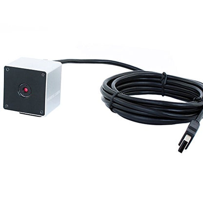 ELP 60degree Autofocus Camera USB with Aluminum enclouse housing for Surveillance Video System(Silver) - color: 60 Degree Auto Lens Silver, style: USB Camera