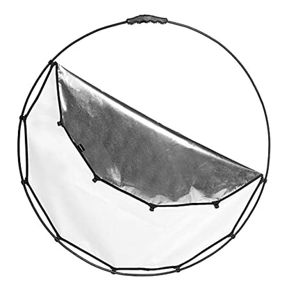 Manfrotto LL LR3300 Halo Compact Reflector 82cm Silver/White - color: White,Silver