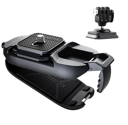 PGYTECH Beetle Camera Clip with Plate for Cameras & Action Camera Quick Release System for Sony, Nikon, Fuji, DSLR Action Camera Backpack Camera Strap Mount (for Action Camera&Cameras) - style: Camera Clip V1 for Action Camera