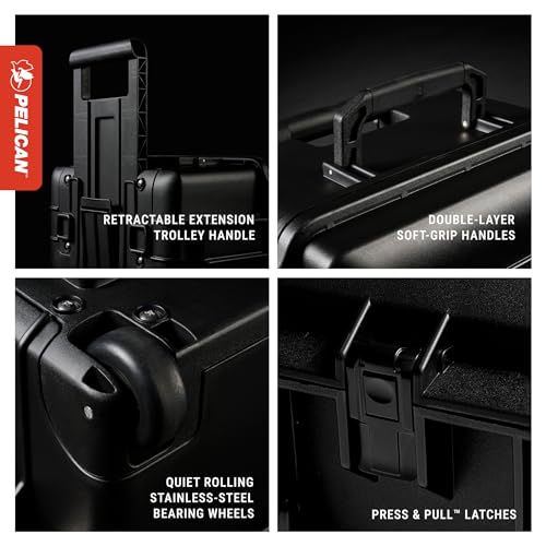 Pelican Air 1535 Case No Foam - Black - color: Black, size: No Foam