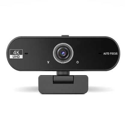 Hprosper 4K Webcam with Microphone for PC, Wide Angle Computer Camera USB Streaming Webcam, Plug & Play External for Laptop Desktop Mac, Streaming Gaming Video Calls with Tripod & Privacy Cover