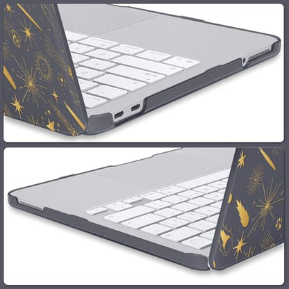 Protective Ultra-Slim Hard Shell Case for 2026 Apple MacBook Neo 13 A18 Pro A3404 Anti-Scratch Cover with Keyboard Cover, Screen Protector, Dust Plugs and Webcam Privacy Cover, Comet - color: Comet