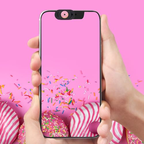Laptop Camera Cover Slide Webcam Cover for Privacy Fits for Mini PC, PC, Surface, Tablet, Desktop Computer, Smart Phone - 6 Packs, Sweets - size: Snack