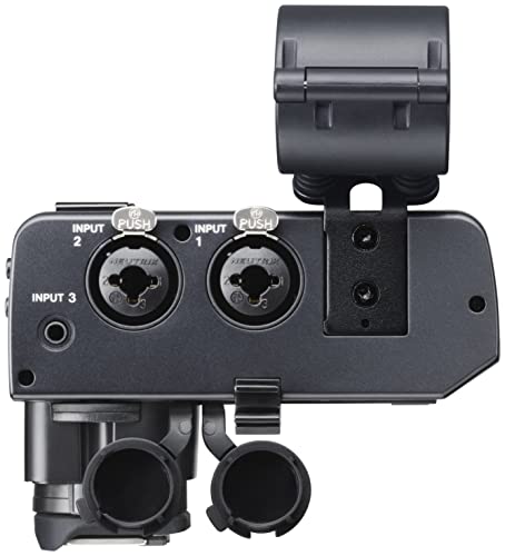 Tascam Canon Kit XLR Microphone Adapter for Mirrorless Cameras, Black (CA-XLR2d-C)