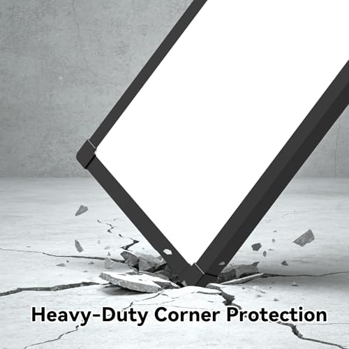 AIKVSXER 2Pack 1x4 LED Flat Panel Light, 6500LM Ultra-Bright, 30-50W Black | 3000K-6500K Adjustable, 0-10V Dimming, AC120-277V, Slim Surface Mount Ceiling Light for Office, Home, Garage - color: Black, size: 1x4ft-2P
