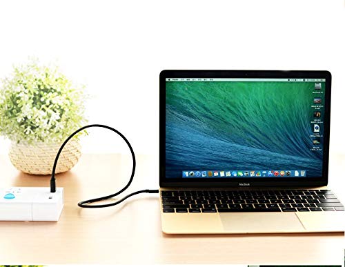 Works USB 3.0 Type-C Fast Charging and Data Cable for Canon EOS R6 Body! (18W Black 1M 3.2ft)