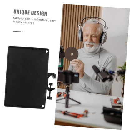 ERINGOGO Recording Mic Stand Tray Sound Card Organizer for Musicians Podcasting Live Streaming Modern Design for Home Studios Professional Venues