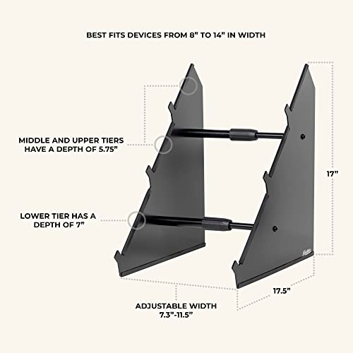 Headliner 3-Tier Desktop Synth Stand (HL22053) - size: 3-Tier Desktop Synth Stand