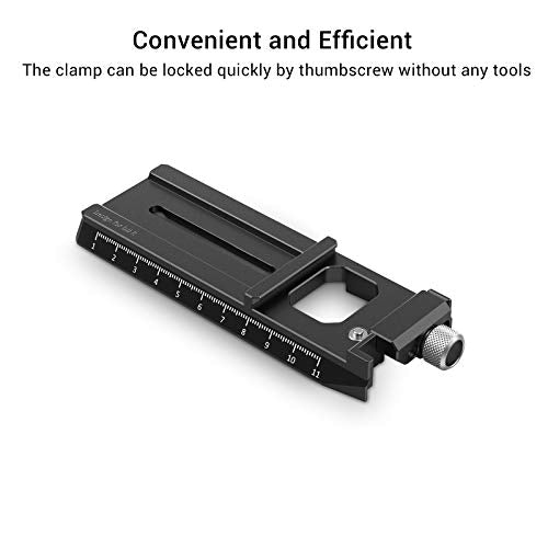 SMALLRIG 5.5'' Camera Quick Release Plate Adapter for Arca-Swiss for DJI RS 5 / RS 4 / RS 4 Pro / RS 2 / RSC 2 / RS 3 / RS 3 Pro & for Ronin-S Gimbal