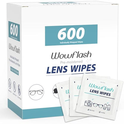 600 Count Lens Wipes for Eyeglasses, Eyeglass Lens Cleaning Wipes Pre-moistened Individually Wrapped Sracth-Free Streak-Free Eye Glasses Cleaner Wipes for Sunglass, Camera Lens, Goggles - size: 600 Count (Pack of 1)