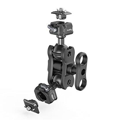 SmallRig Quick Release Ballhead Magic Arm 360° Rotation Articulating Magic Arm with 1/4" Screw, Drop-in HawkLock Camera Clamp for Field Monitor, Camera, Light, Max Load of 5kg, Aluminum Alloy - 3515C - style: Magic Arm