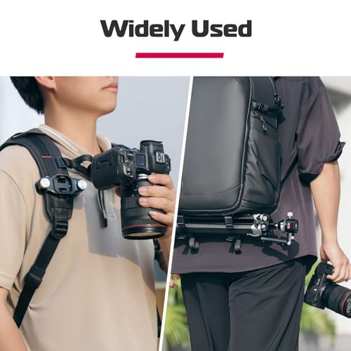 ULANZI Camera Backpack Professional Bag, Water-Resistant Photography Camera Case Anti Theft Travel for Photographers DSLR Mirrorless Camera Lens Tripod Holder 16" Laptop Black 22L - size: BP09: 18.5 x 14.1 x 9.3