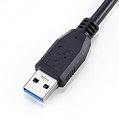 COOLPO USB3.0 Cable for Video Conference Camera - 16.4ft/5m Cable (Designed for use Conference Camera with Microphone), USB 3.0 A to Micro B Cable for Conference webcams