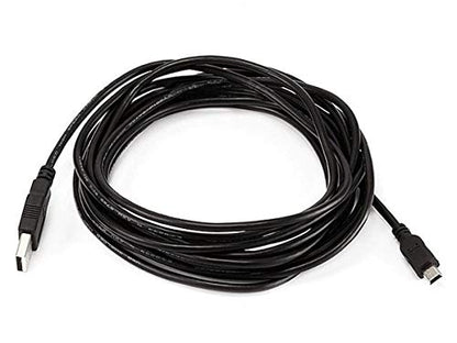 Monoprice 15-Feet USB A to mini-B 5pin 28/28AWG Cable (103898) - size: 15 Feet