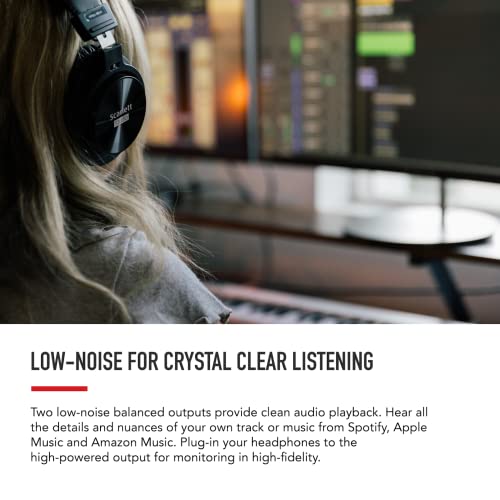 Focusrite Scarlett Solo 3rd Gen USB Audio Interface for Guitarists, Vocalists, Podcasters or Producers to record and playback studio quality sound - style: Scarlett Solo