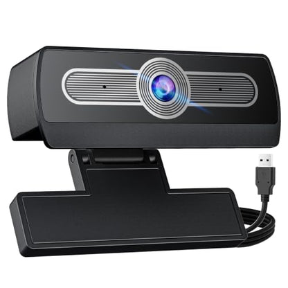 1080P Webcam with Microphone, Full HD Streaming Camera, Noise Cancelling, Auto Light Adjustment, USB Plug-and-Play Computer Camera, for Desktop PC or Laptop - style: 1080Pro webcam
