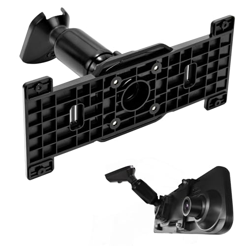 Dash Cam Mirror Mount, Rear View Mirror Dash Cam Mount Back Plate Panel Kit for 5.5" - 12" Rearview Mirror Dash Cams